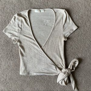 Urban Outfitters Wrap Shirt